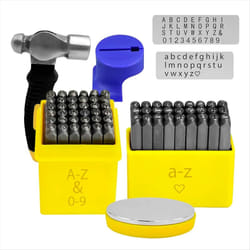 Metal Stamping Kits - Alphabet Punch Set Metal Stamps