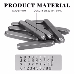 Metal Stamping Kits - Alphabet Punch Set Metal Stamps