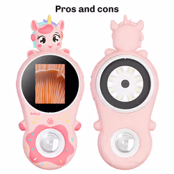 Mini Kids Optical Microscope 500x Magnification Camera Lens B