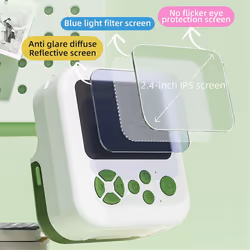 Kids Camera Instant Print 1080P HD Children Digital Camera 64G Green