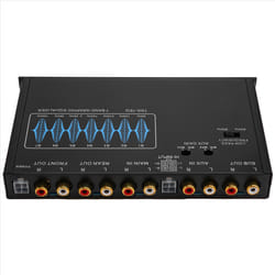 7 Band Car Equalizer Audio EQ Tuning Crossover Amplifier