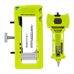Door Hinge & Door Latch Installation Kit,Door Hinge Mortiser Template