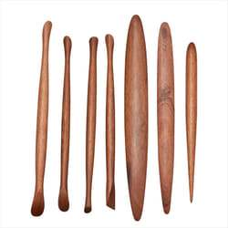 Handmade Pottery Clay Tools Set-Wood Clay Carving Tools,