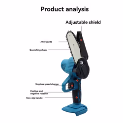 4 Inch for 18V 21V Battery Mini Electric Pruning Saw