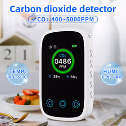 Mini 3 in 1 LCD Digital Carbon Dioxide Detector Air Quality Tester