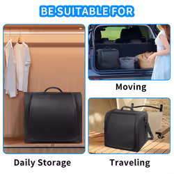 Hat Bag for Baseball Caps, Hat Organizer Bag for Traveling & Moving