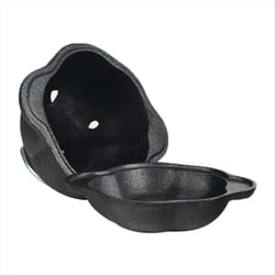 Pre-Seasoned Cast Iron Dutch Oven Pot,Garlic Roaster Potato Breader