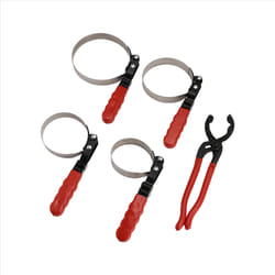 5PCS Standard Oil Filter Swivel Wrench Set Adjustable Oil Filter Tool