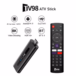 TV98 ATV Stick Mini TV Stick 1+8G Support 4K HD Bluetooth