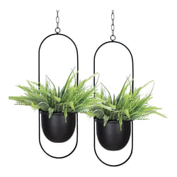 2 Pack Hanging with 6 inch Pot Hanging Plant Holder