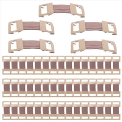 50Pcs Elastic Bandage Wrap Stretch Metal Clips Fixation Clamp