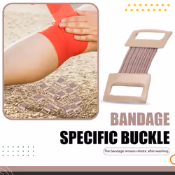 50Pcs Elastic Bandage Wrap Stretch Metal Clips Fixation Clamp