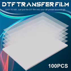 DTF Transfer Film 100 Sheets-A4 PET Heat Transfer Paper