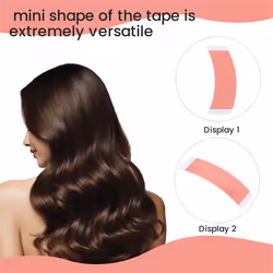72Pcs/Lot Duo Lace Wig Sided Double Tape Slitting Line C
