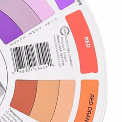 2 Set 9in Color Wheel Paint Mixing Art Teaching Tool