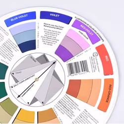 2 Set 9in Color Wheel Paint Mixing Art Teaching Tool