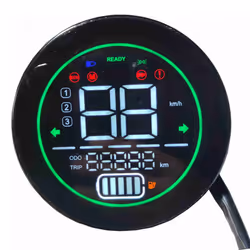 Electric Bike 48V 60V 72V Lead-Acid Battery LED Instrument Display
