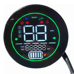 Electric Bike 48V 60V 72V Lead-Acid Battery LED Instrument Display