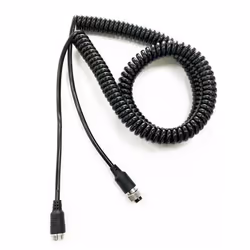 8M Car Video Aviation Spring Line 4-Pin Extension Cable for Rear