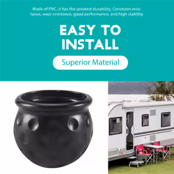 50mm Tow Bar Ball Cover Towball Protect for Car Truck Trailer RV Quad