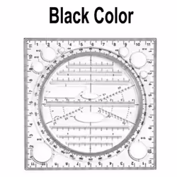 Multifunctional Circle Drawing Template, Geometric Drawing Tool