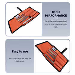 10 Piece Chain Saws Sharpening File Kit, for Sharpening Saw Chains