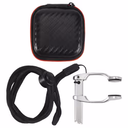 Aviation Aluminum Free Diving Nose Clip Comfortable Nose Clips,Silver