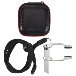 Aviation Aluminum Free Diving Nose Clip Comfortable Nose Clips,Silver