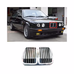 Front Hood Kidney Grille For- 3 E30 1982-1994 FRONT CENTER GRILLE