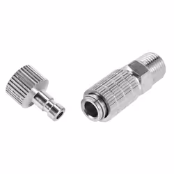Airbrush Quick Coupler Release Fitting Adapter with 5 Male Fitting