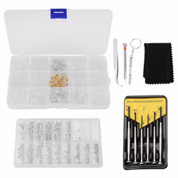 Eyeglass and Sunglasses Repair Kit, with Screwdrivers for Glasses