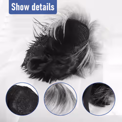 Men Short Straight Wig for Male Hair Fleeciness Realistic Natural