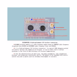 2.4Ghz Wireless LoRa SX1280PA Transmitter Module