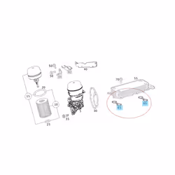 Engine Seal Gasket for OM642 V6 Engines