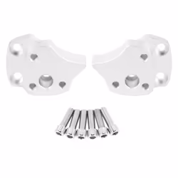25mm Handlebar Riser for FJR1300 FJR 1300 2001-2005 Silver