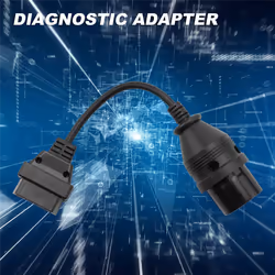 for MB 38 Pin to 16 Pin OBD2 OBD II Diagnostic Adapter