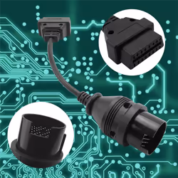 for MB 38 Pin to 16 Pin OBD2 OBD II Diagnostic Adapter