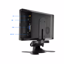 7Inch Car VGA Monitor HD Rear View Monitor