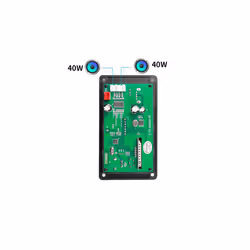 Color Screen MP3 Player Decoder Board 2X40W Amplifier