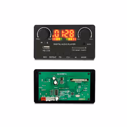 MP3 Decoder Board Wireless Bluetooth 5.0 7V-25V Decoder for Speaker