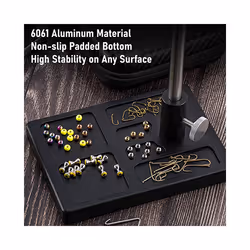 Fly Tying Pedestal Base for Clamp Fly Vise Fly Tools Material Holder