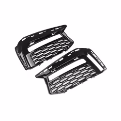 1Pair Front Lower Mesh Grille Fog Light Cover For 5' G30 G31