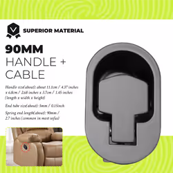 Recliner Release Pull Handle with Cable Universal