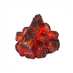 Reusable LED Simulated Fireplace Charcoal Flame Lamp for Living Room