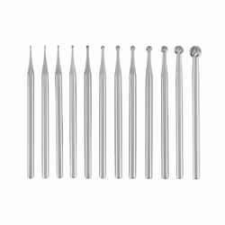 3/32Inch Shank Jewelry Making Burs Round Ball Shape Engraving Bits