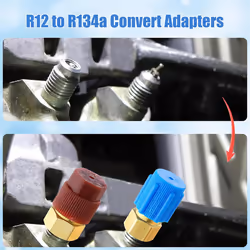 R12 to R134A AC Fitting Conversion Adapter Kit