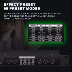 multi effect processor audio processor equalizer EU PLUG