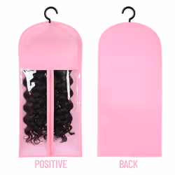 3PCS Hair Extension Holder Wig Storage for Multiple Wigs pink