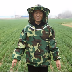 Beekeeping Suit with Hat Anti-bee Suit,Camouflage Color