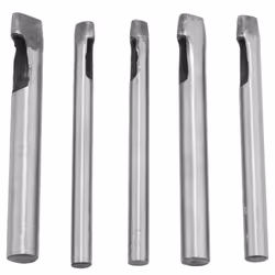5Pcs Hollow Punch Set Oval Shape(4X6mm,4X7mm,4X8mm,4X10mm,4X12mm)